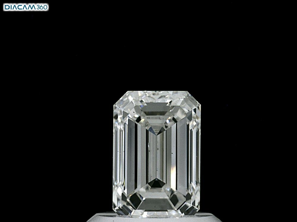 Diamond Natural 0,9Ct H-VS2 Emerald - GIA6351206578 1