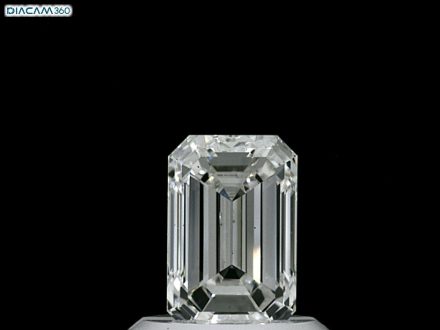 Diamond Natural 0,9Ct H-VS2 Emerald - GIA6351206578 1