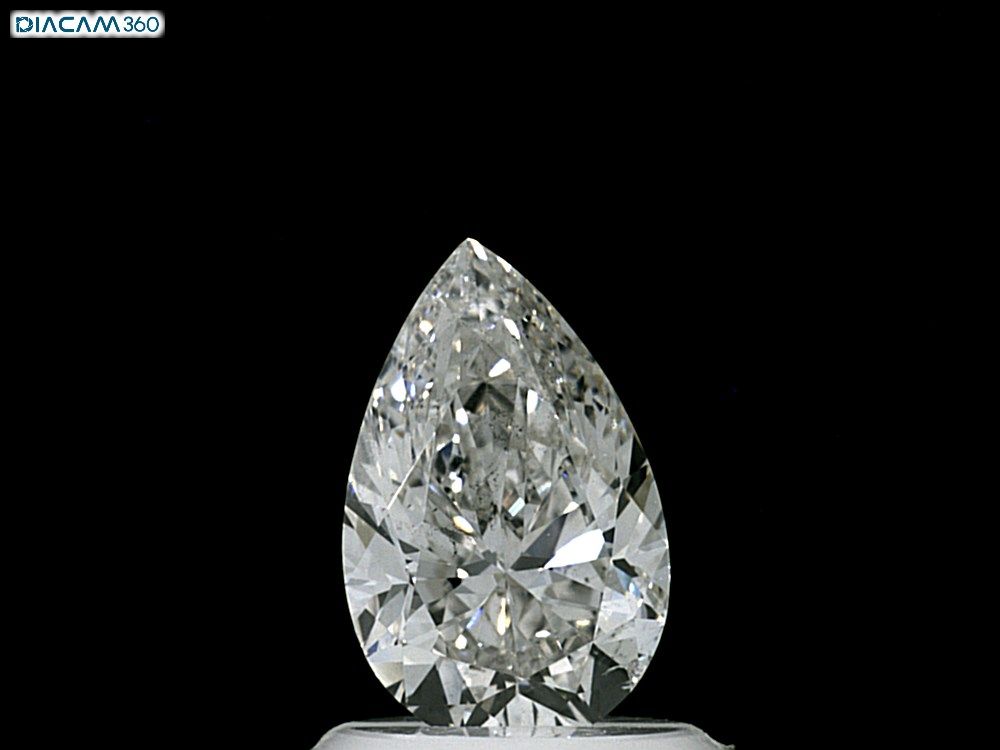 Diamond Natural 1,01Ct I-SI2 Pear - GIA6432375190 1