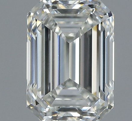 Diamond Natural 1,05Ct H-VVS2 Emerald - GIA6471933140 1