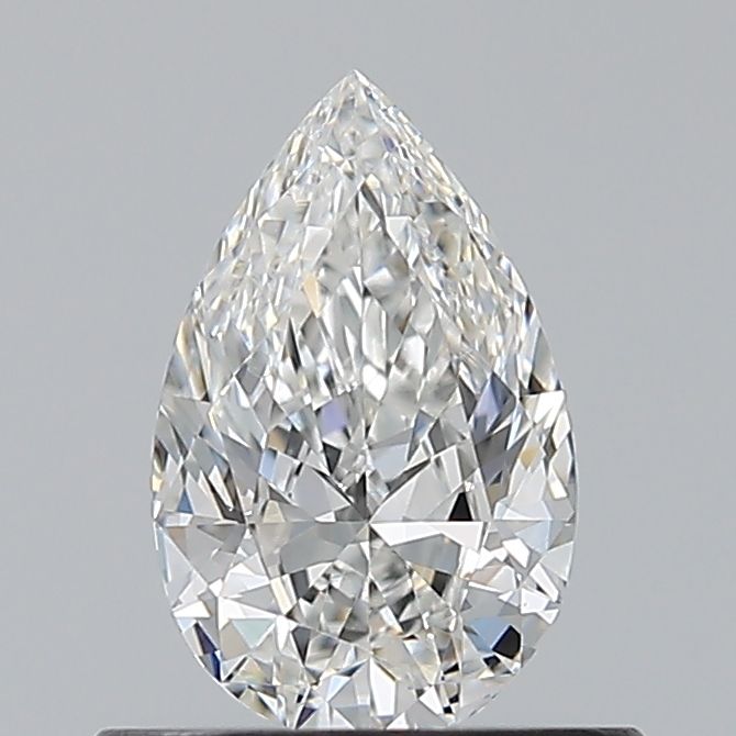 Diamond Natural 0,51Ct F-VS1 Pear - GIA7543118371 1