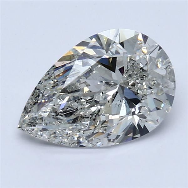 Diamond Natural 1,5Ct H-SI2 Pear - GIA2468823765 1