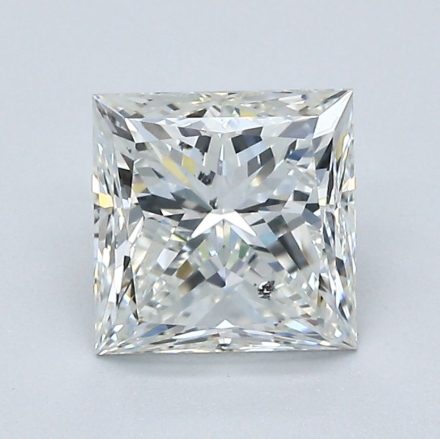 Diamond Natural 1,7Ct I-SI2 Princess - GIA6432666162 1