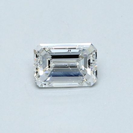 Diamond Natural 0,32Ct D-SI1 Emerald - GIA2436147284 1
