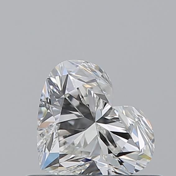 Diamond Natural 0,5Ct I-IF Heart - GIA7538843012 1