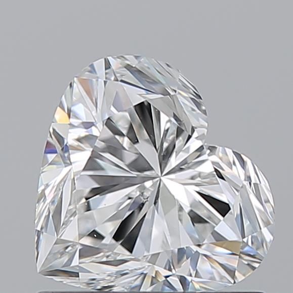 Diamond Natural 1,02Ct F-SI1 Heart - GIA5536893352 1