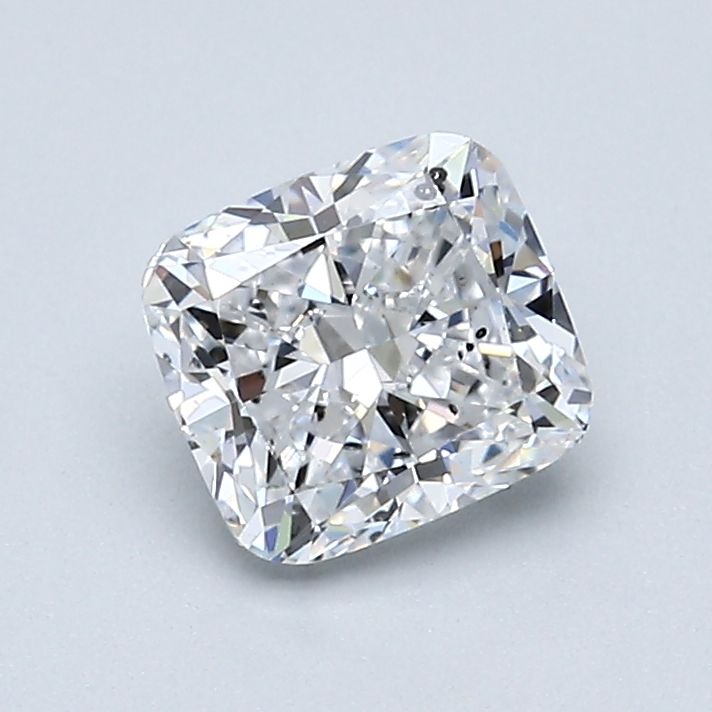 Diamond Natural 0,9Ct D-SI2 Cushion - GIA1433500137 1