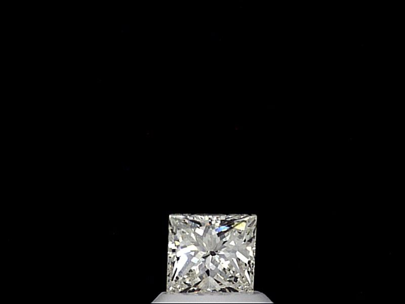 Diamond Natural 0,79Ct I-SI2 Princess - GIA5222485531 1