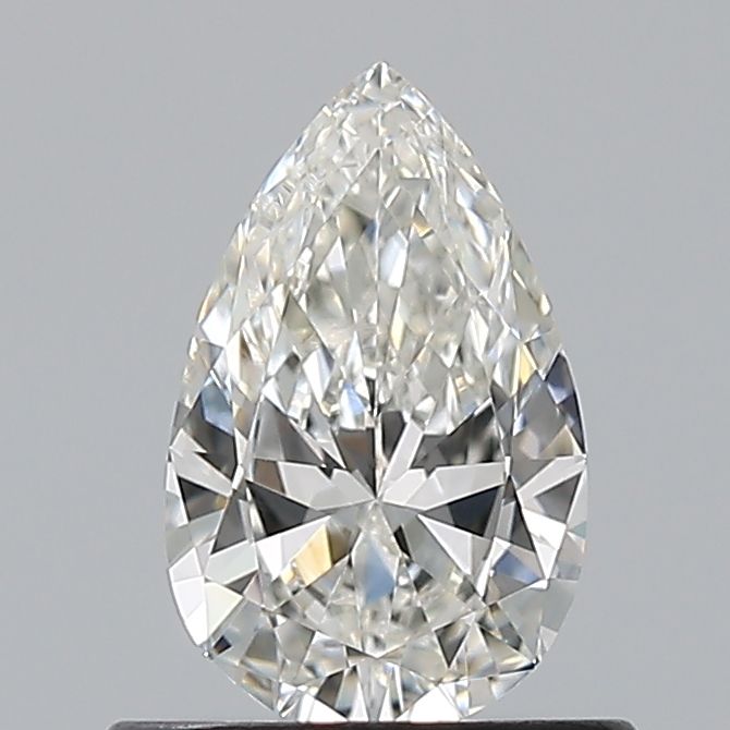 Diamond Natural 0,56Ct H-IF Pear - GIA5536536017 1