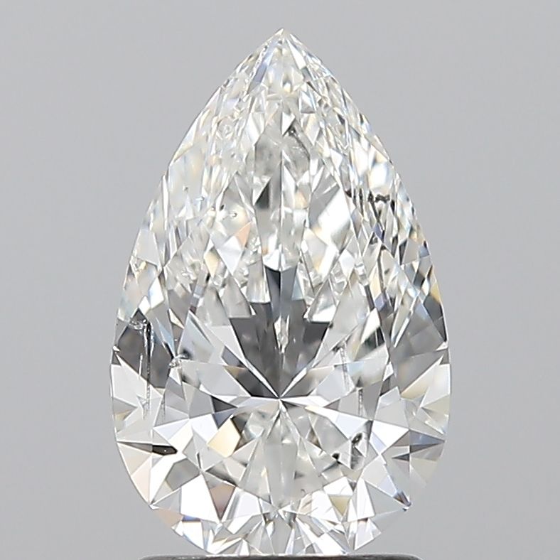 Diamond Natural 1,7Ct G-SI2 Pear - GIA6532497012 1