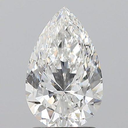 Diamond Natural 1,7Ct G-SI2 Pear - GIA6532497012 1