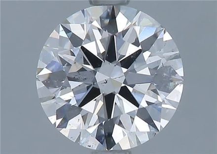 Diamond Natural 1,53Ct G-SI1 Round - GIA7433393020 1