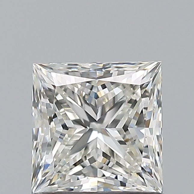 Diamond Natural 0,9Ct H-VS1 Princess - HRD250000137056 1