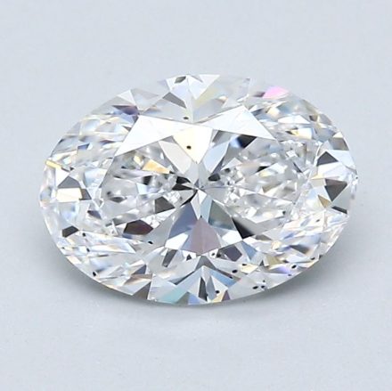 Diamond Natural 1,2Ct D-SI1 Oval - GIA6532325397 1