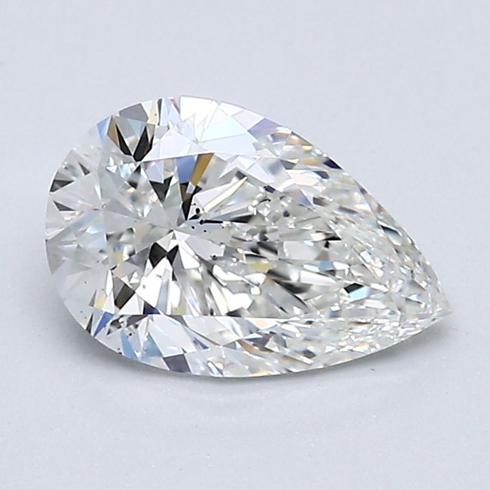 Diamond Natural 1,2Ct G-SI1 Pear - GIA5546507806 1