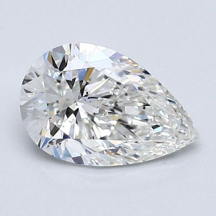 Diamond Natural 1,2Ct G-SI1 Pear - GIA5546507806 1