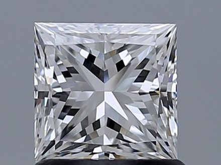 Diamond Natural 1,01Ct F-VVS2 Princess - GIA2397795691 1