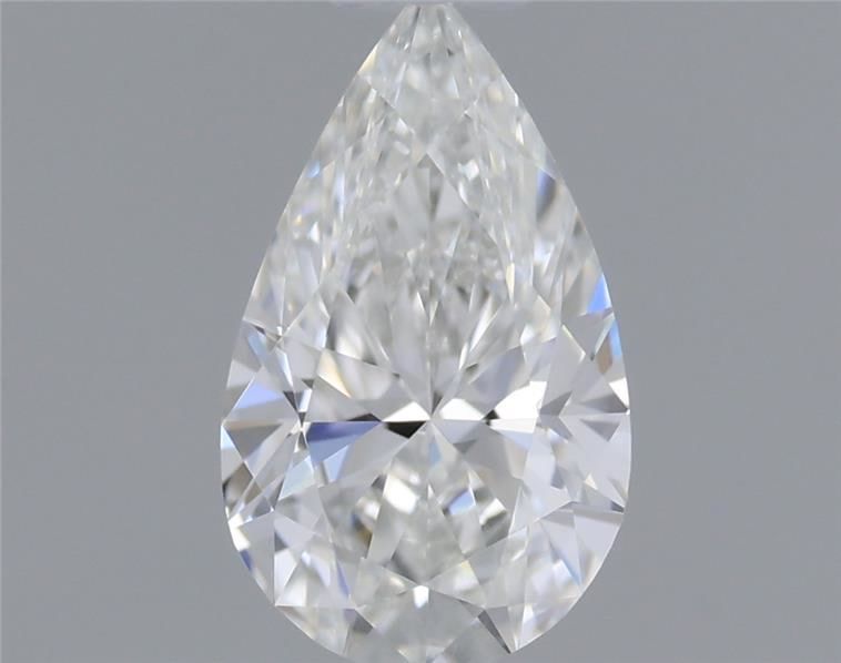 Diamond Natural 0,32Ct F-IF Pear - GIA6412620989 1