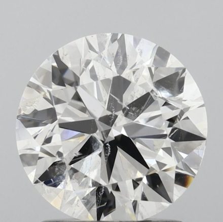 Diamond Natural 1,5Ct F-SI2 Round - IGI642439563 1