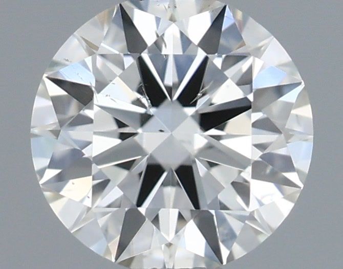 Diamond Natural 0,4Ct J-SI1 Round - GIA7528191798 1