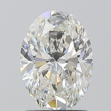 Diamond Natural 1,3Ct H-SI2 Oval - GIA6535630314 1
