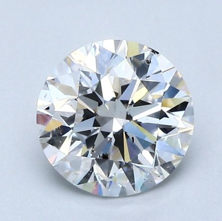 Diamond Natural 1,5Ct D-SI2 Round - GIA6522731906 1