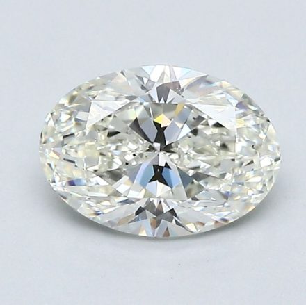 Diamond Natural 1,3Ct J-SI1 Oval - GIA1232681343 1