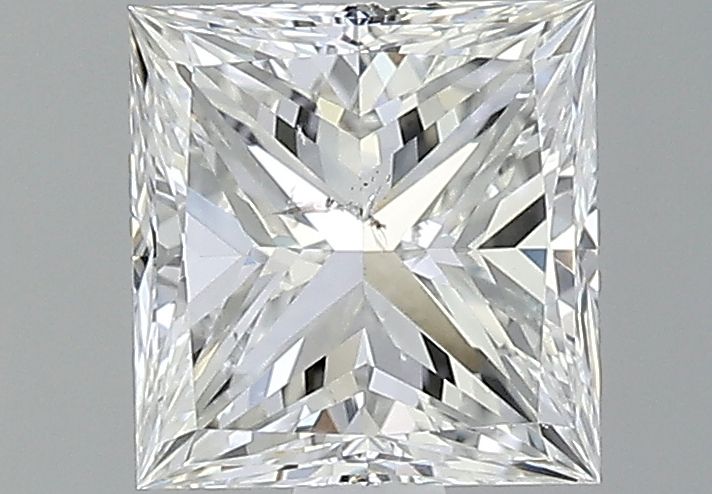 Diamond Natural 1,51Ct G-SI1 Princess - GIA5222528917 1