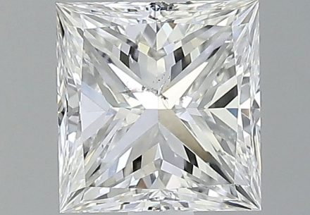 Diamond Natural 1,51Ct G-SI1 Princess - GIA5222528917 1