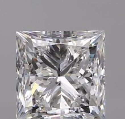Diamond Natural 1,01Ct F-SI1 Princess - GIA2213683086 1