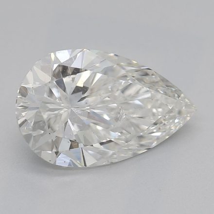 Diamond Natural 1,51Ct H-SI2 Pear - GIA6462816925 1