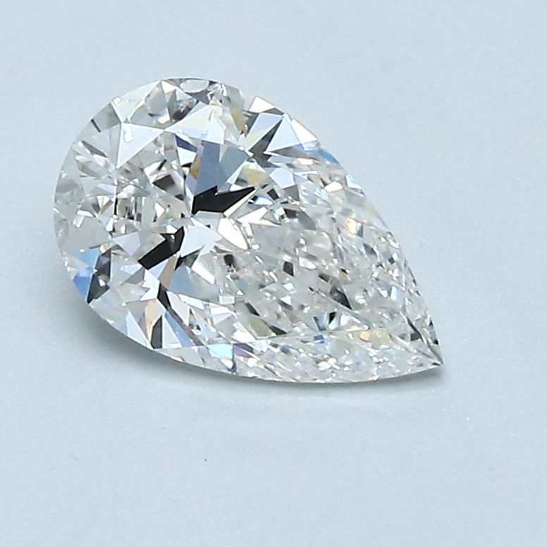 Diamond Natural 0,9Ct F-SI2 Pear - GIA6432972683 1