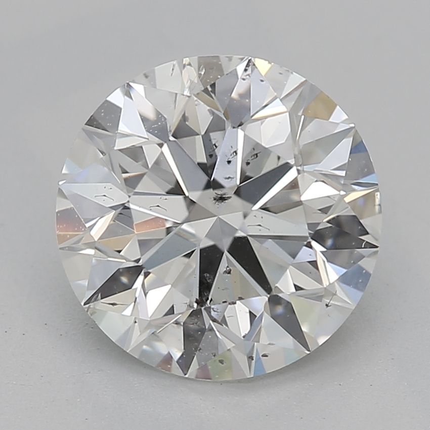 Diamond Natural 1,5Ct G-SI2 Round - GIA6521025685 1