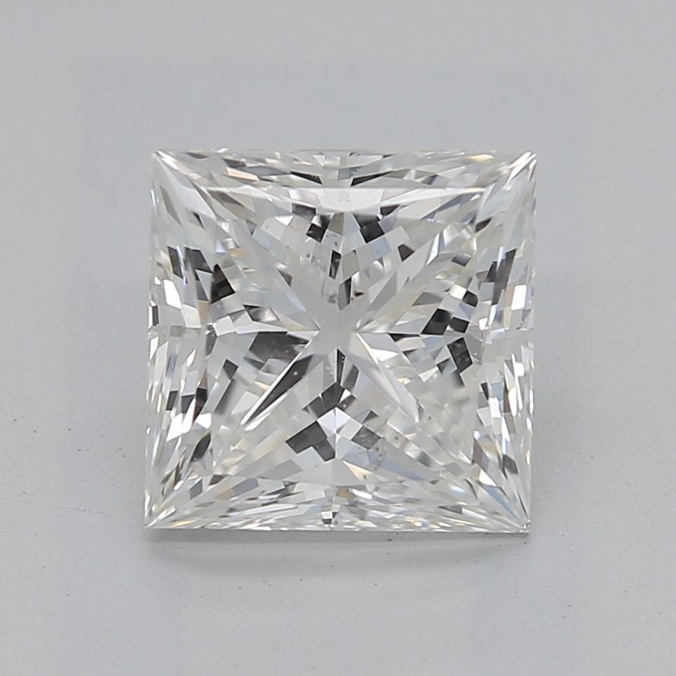 Diamond Natural 1,52Ct H-SI2 Princess - GIA1525113170 1