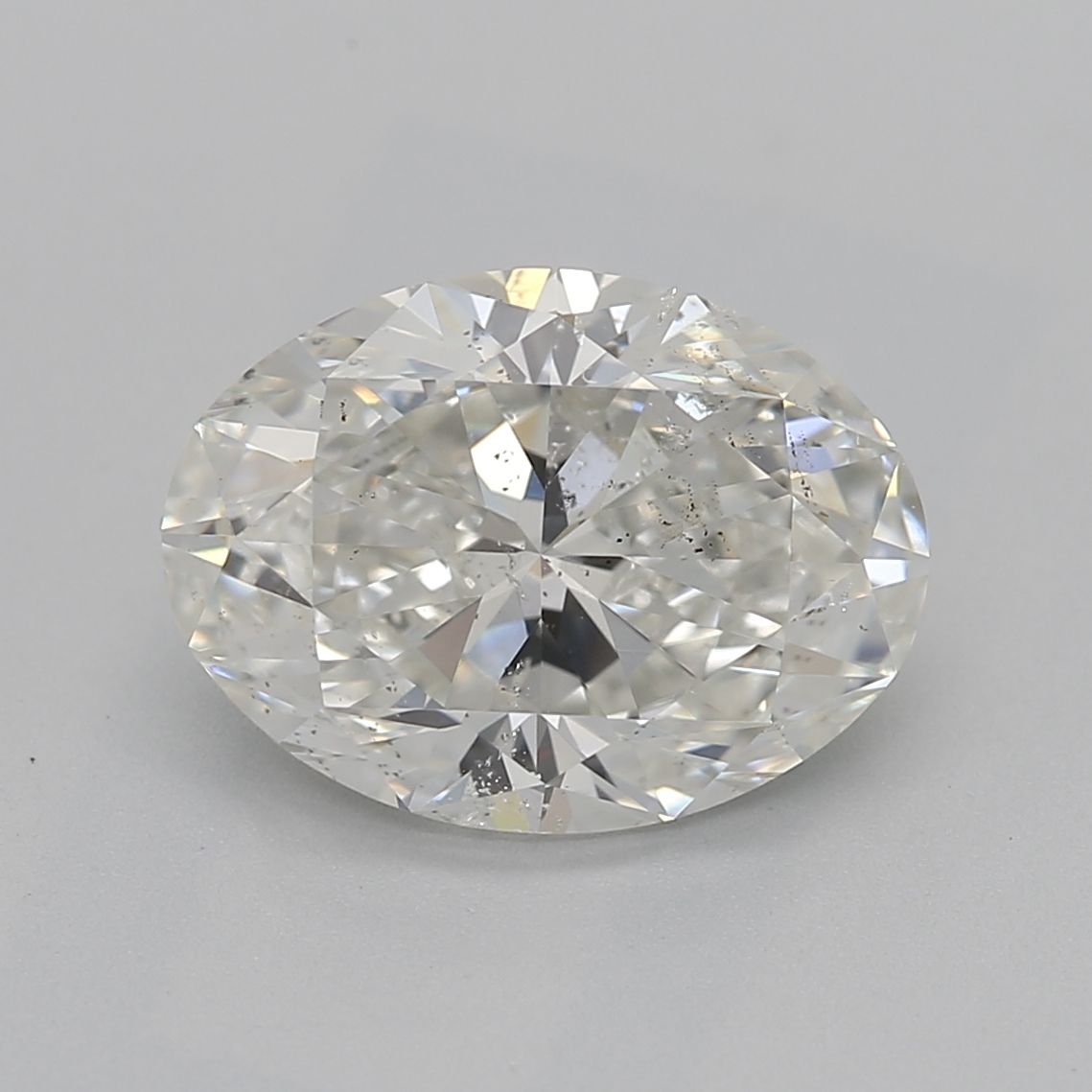 Diamond Natural 1,71Ct I-SI2 Oval - GIA7536767646 1