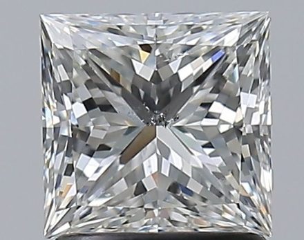 Diamond Natural 1,36Ct H-SI2 Princess - GIA1548634665 1