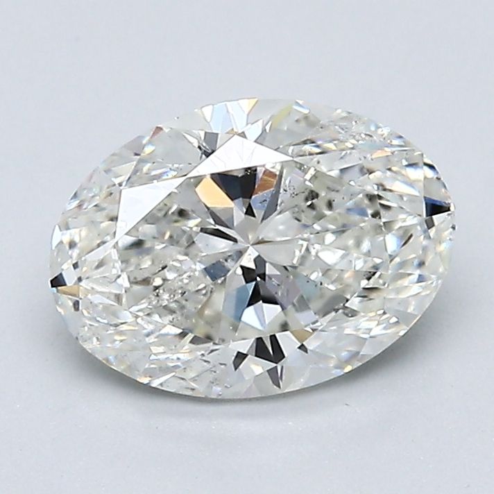 Diamond Natural 1,51Ct I-SI2 Oval - GIA2546864691 1