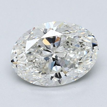 Diamond Natural 1,51Ct I-SI2 Oval - GIA2546864691 1