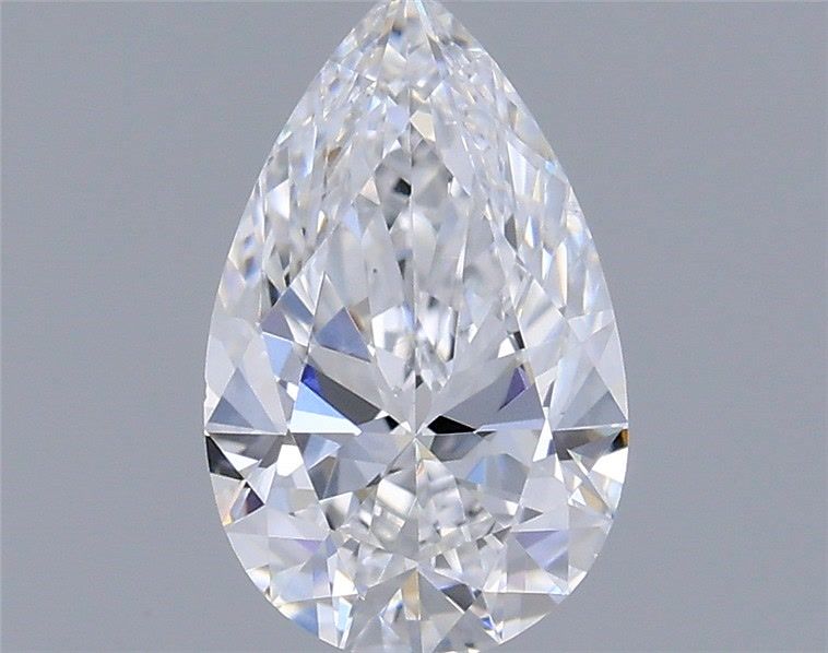 Diamond Natural 0,5Ct D-VS2 Pear - GIA6542813707 1