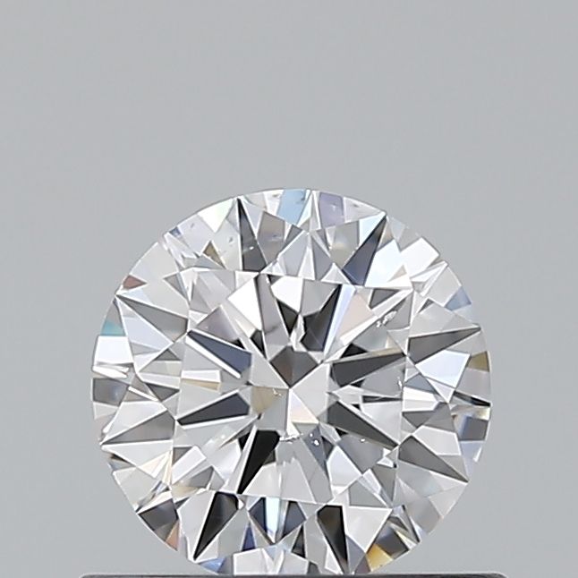 Diamond Natural 0,6Ct D-SI1 Round - GIA6555058486 1