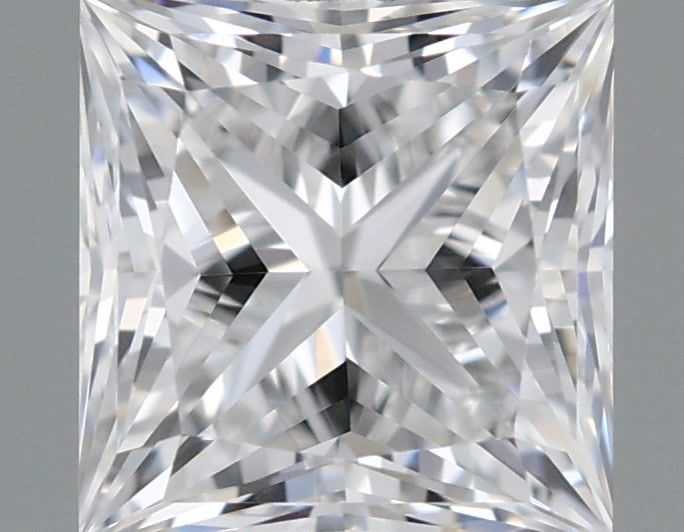 Diamond Natural 0,61Ct F-IF Princess - GIA6491123295 1
