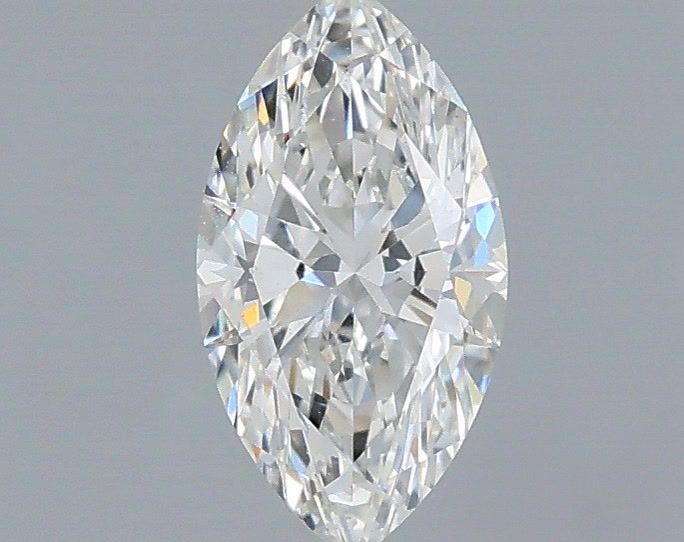 Diamond Natural 0,5Ct H-SI1 Marquise - GIA2546813962 1