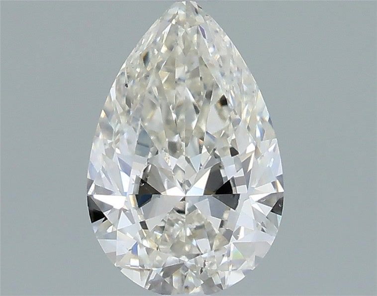 Diamond Natural 0,49Ct K-SI1 Pear - GIA7536772640 1