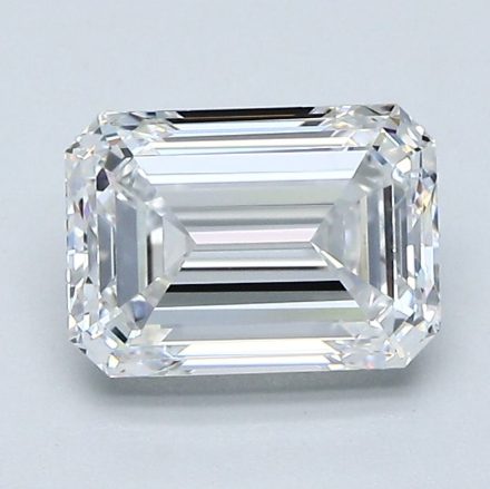 Diamond Natural 1,71Ct D-VVS2 Emerald - GIA3535214044 1