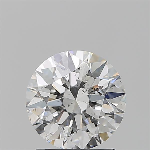 Diamond Natural 1,51Ct F-SI2 Round - GIA7521027524 1