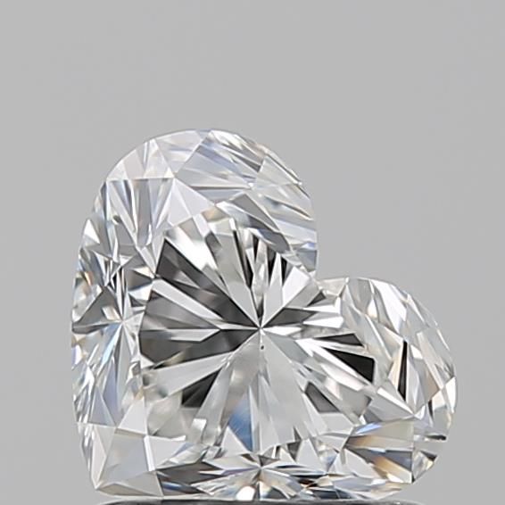 Diamond Natural 1,01Ct G-VS1 Heart - GIA5231700847 1