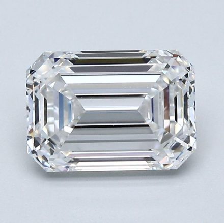Diamond Natural 1,98Ct D-VVS1 Emerald - GIA7488565579 1
