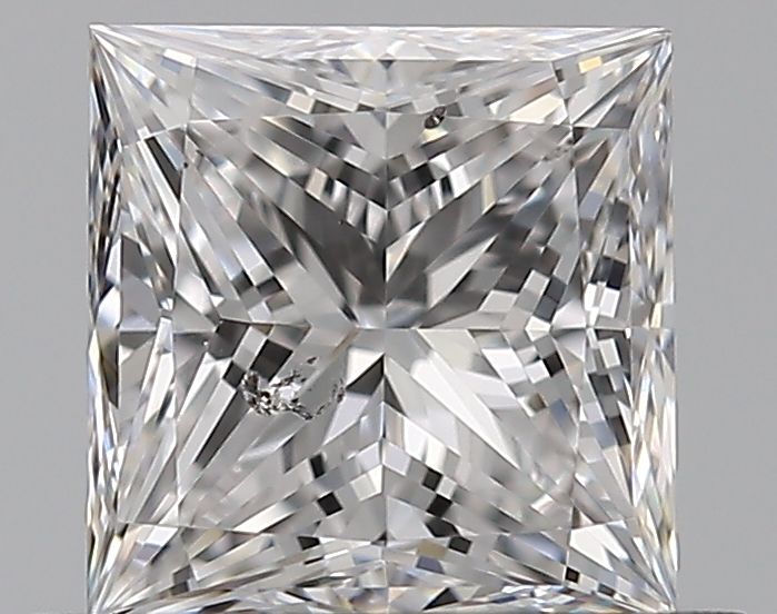 Diamond Natural 0,7Ct D-SI1 Princess - GIA7421717788 1