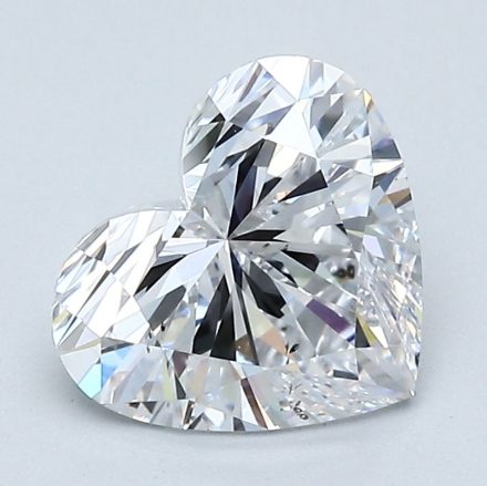 Diamond Natural 1,72Ct D-SI1 Heart - GIA6502983098 1
