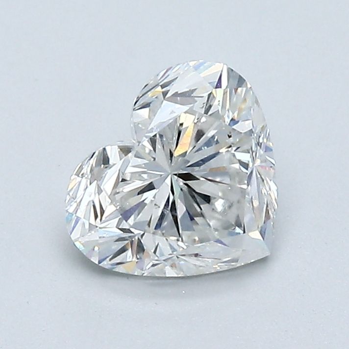 Diamond Natural 1,01Ct G-SI2 Heart - GIA6545376631 1